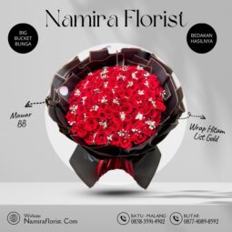 Stunning Big Red Namira Florist