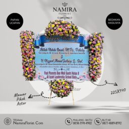 Karangan Bunga Happy Wedding Namira 32