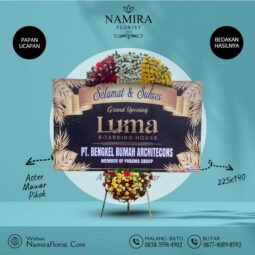 Karangan Bunga Selamat dan Sukses Namira Malang 14