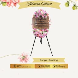 Papan Bunga Standing Acrylic