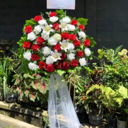 Standing Flowers Ucapan Selamat (Bunga Artificial) 28